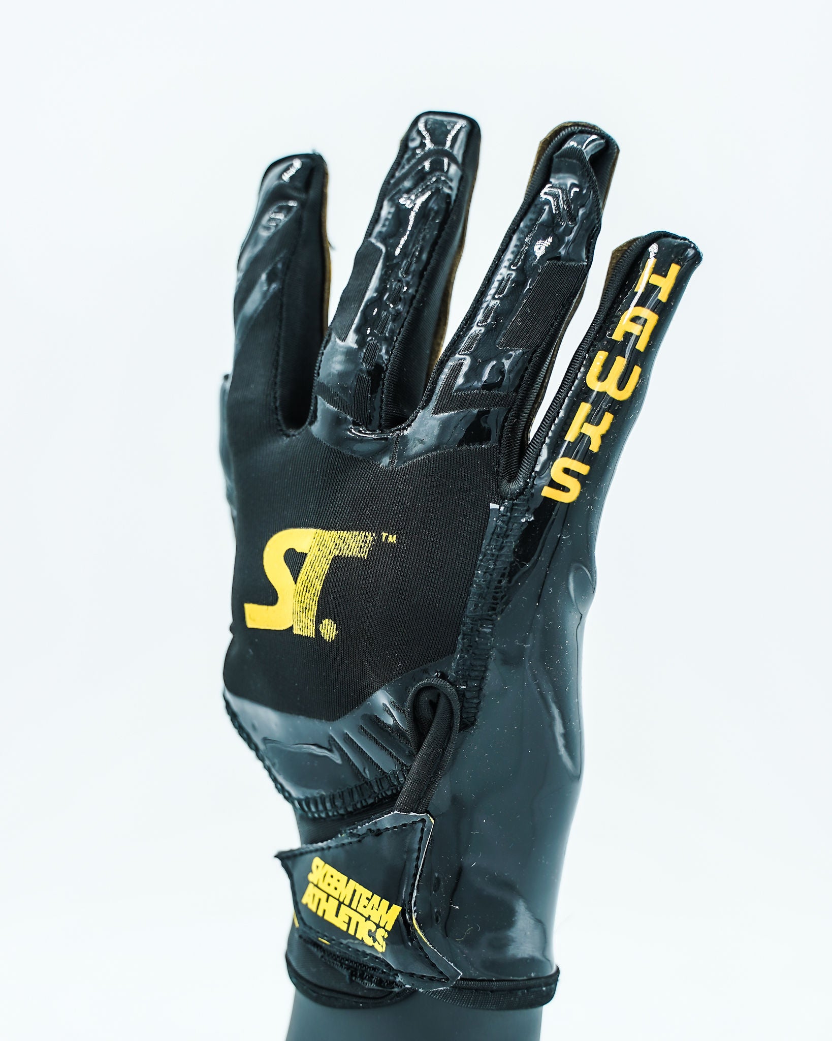 Skeemteam Blackhawks Football Gloves skeemteamathletics